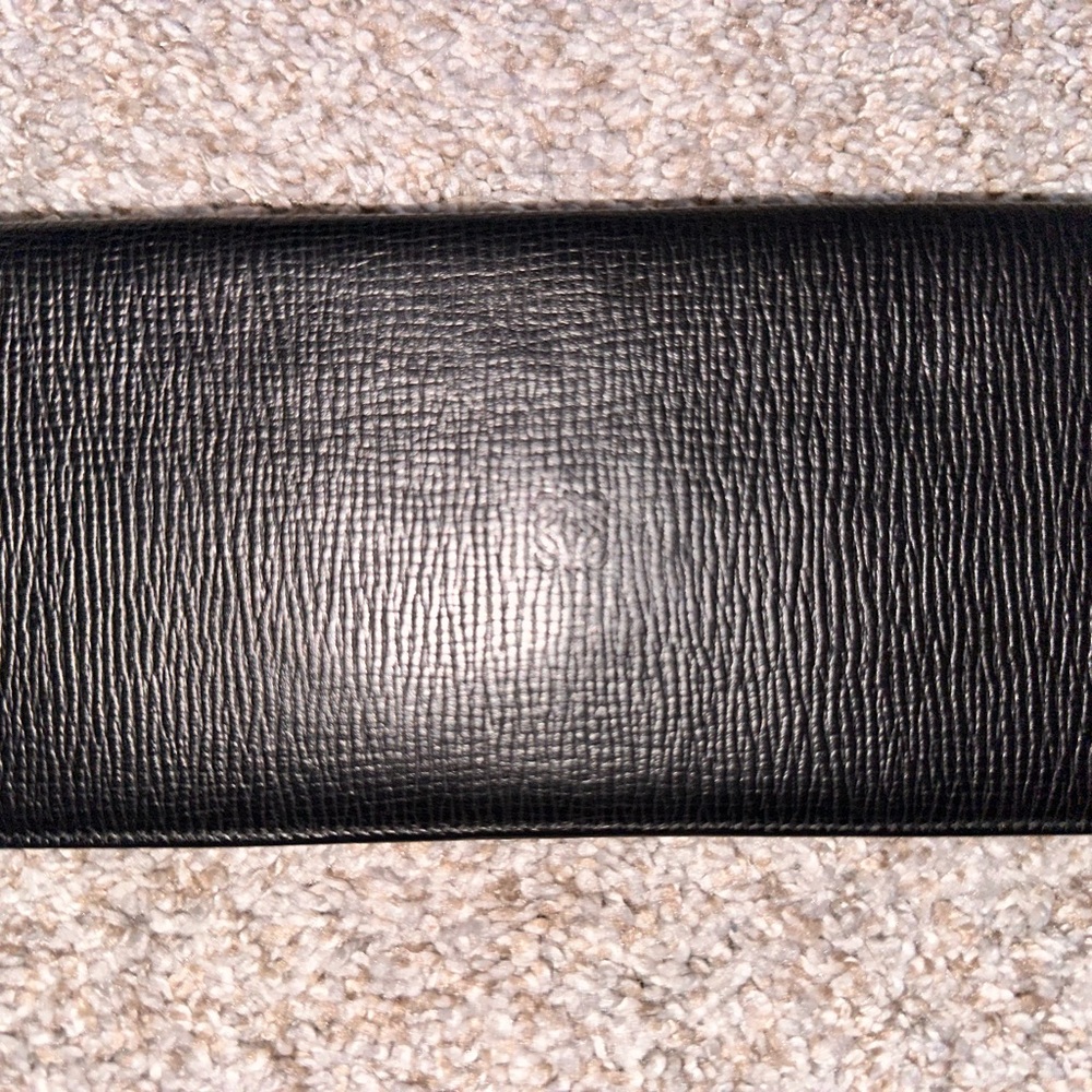 Authentic Loewe Black Leather Wallet